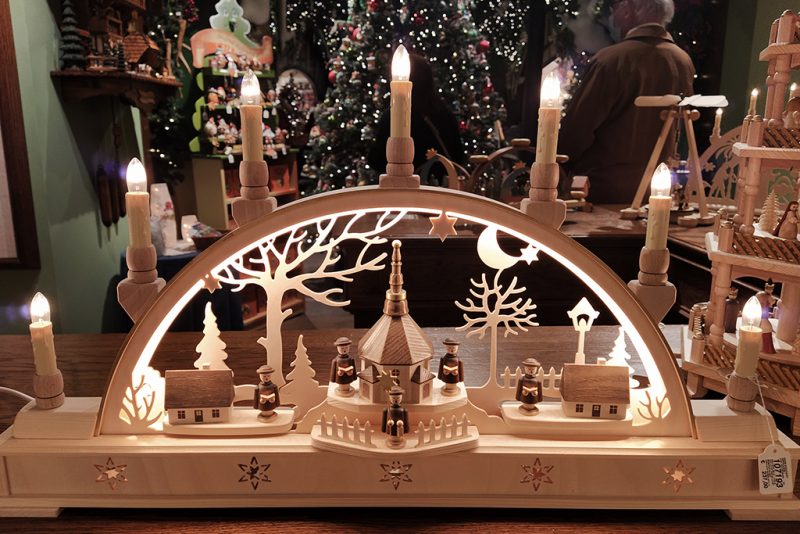 arcos de luces para decoración navideña