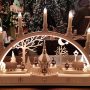 arcos de luces para decoración navideña