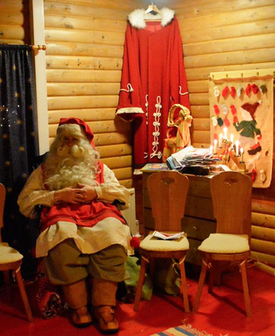 visita a la casa de papa noen en laponia