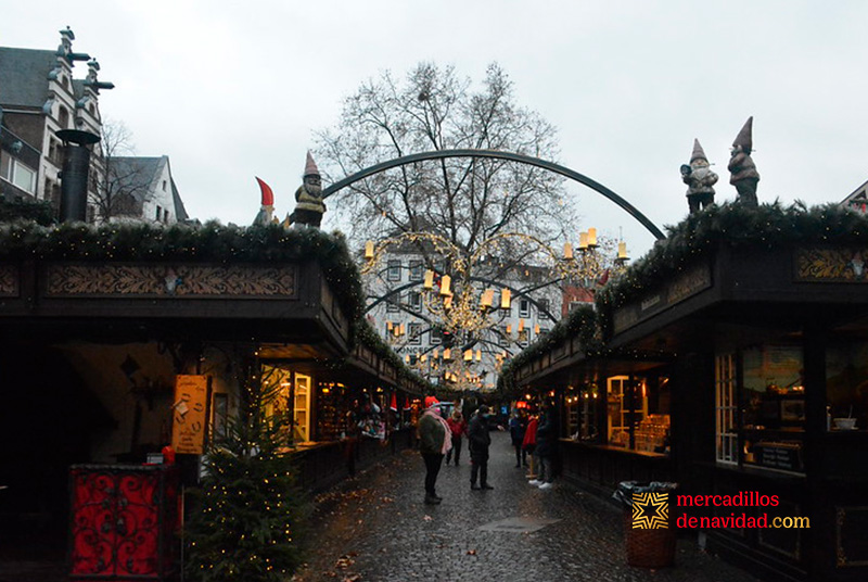 mercado navideño en colonia