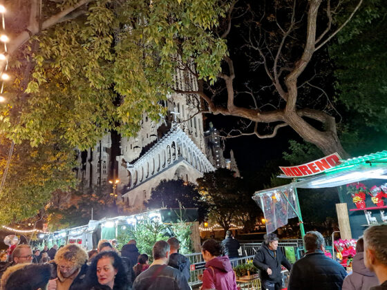 mercados de navidad de barcelona