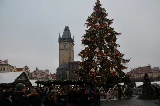 el tiempo en praga en diciembre