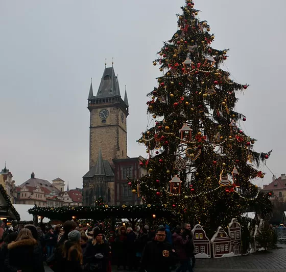 el tiempo en praga en diciembre
