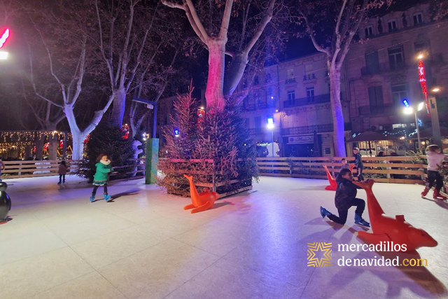 pista de navidad de narbonne