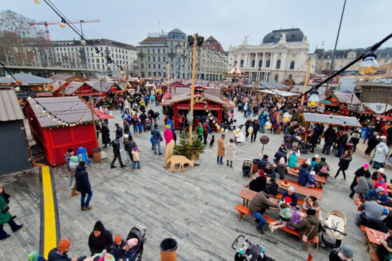 mercadillos de navidad de zúrich