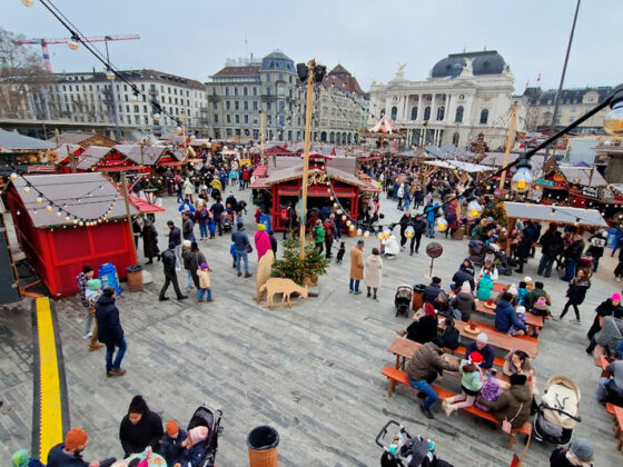 mercadillos de navidad de zúrich