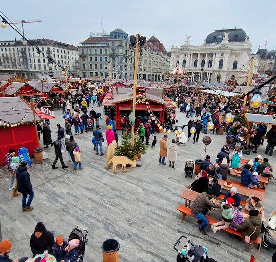 mercadillos de navidad de zúrich